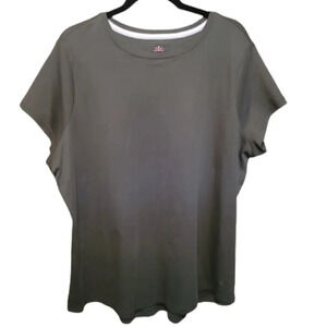 Isacc Mizrahi Olive Pima Cotton T-shirt.    NWOT